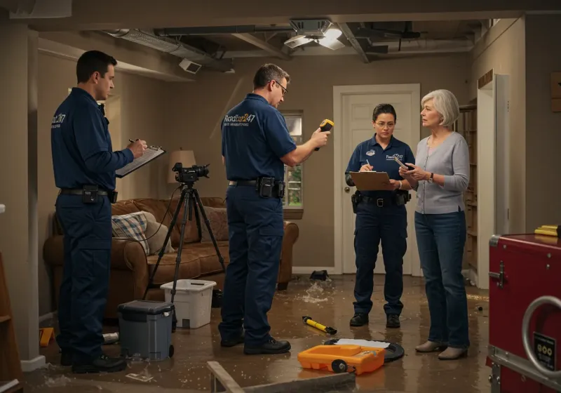 Water Damage Assessment and Insurance Documentation process in Franklin, TX