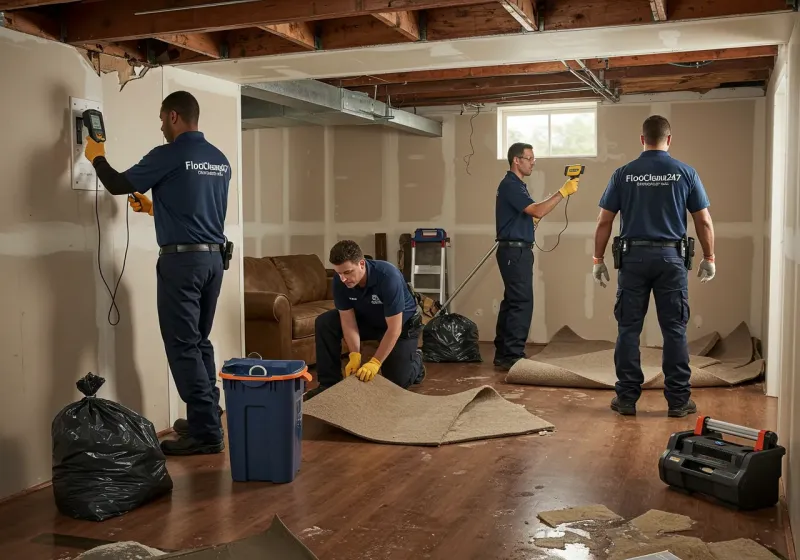 Flood DamageMaterial Assessment and Debris Removal process in Franklin, TX
