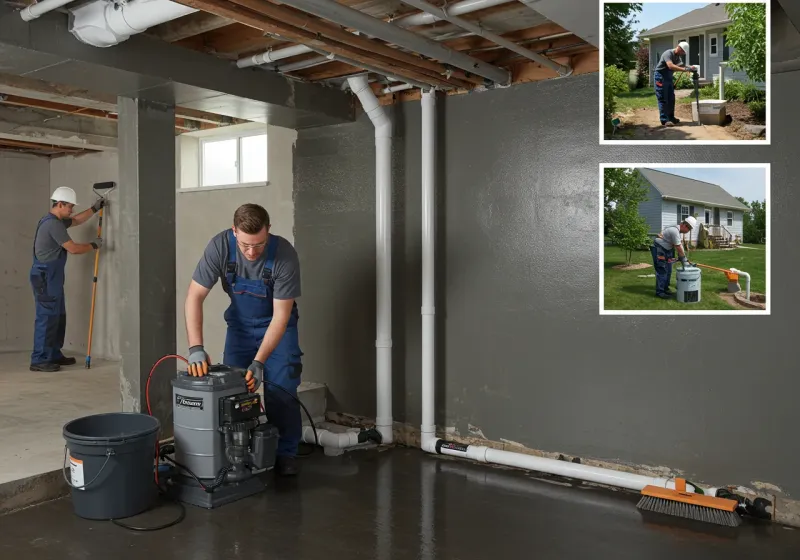 Basement Waterproofing and Flood Prevention process in Franklin, TX